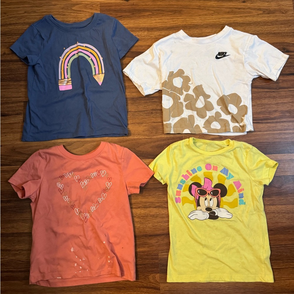 Toddler lot short sleeve shirts